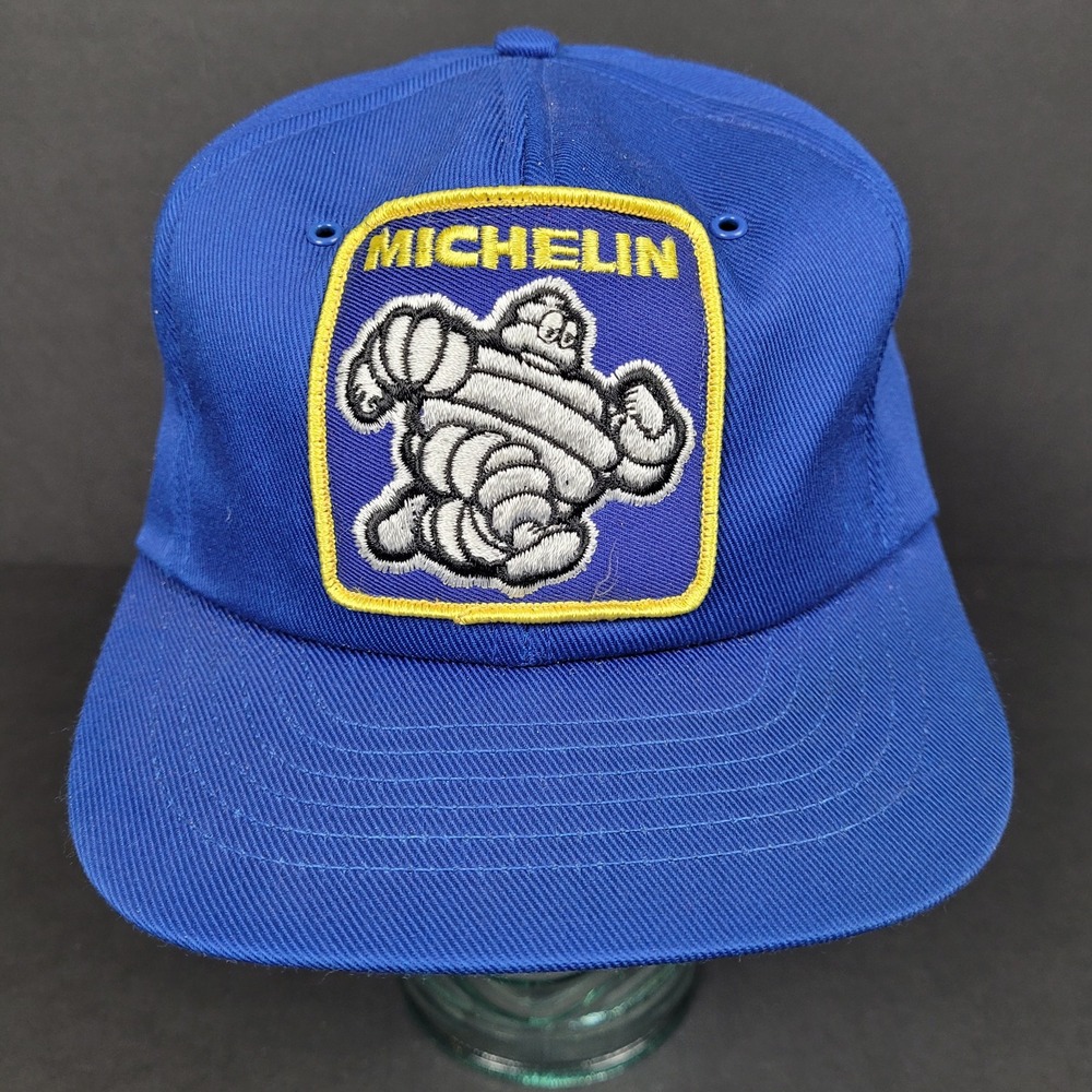 Vintage Michelin Tire Snapback Trucker Hat Made in The USA Swingster